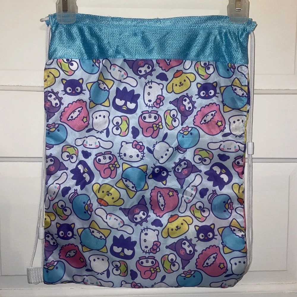 Hello Kitty & Friends Build A‎ Bear Workshop Drawstring Bag Backpack Carrier